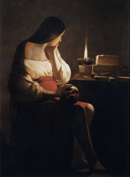 La Tour: Magdalene with the Smoking Flame